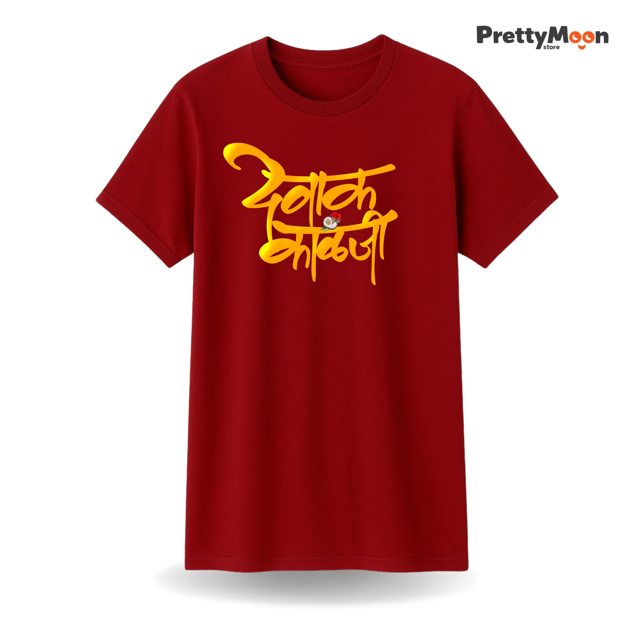 Devak Kalji Marathi Quote T Shirt Bold Desi Streetwear – Marathi Quote T-Shirt | Prettymoon